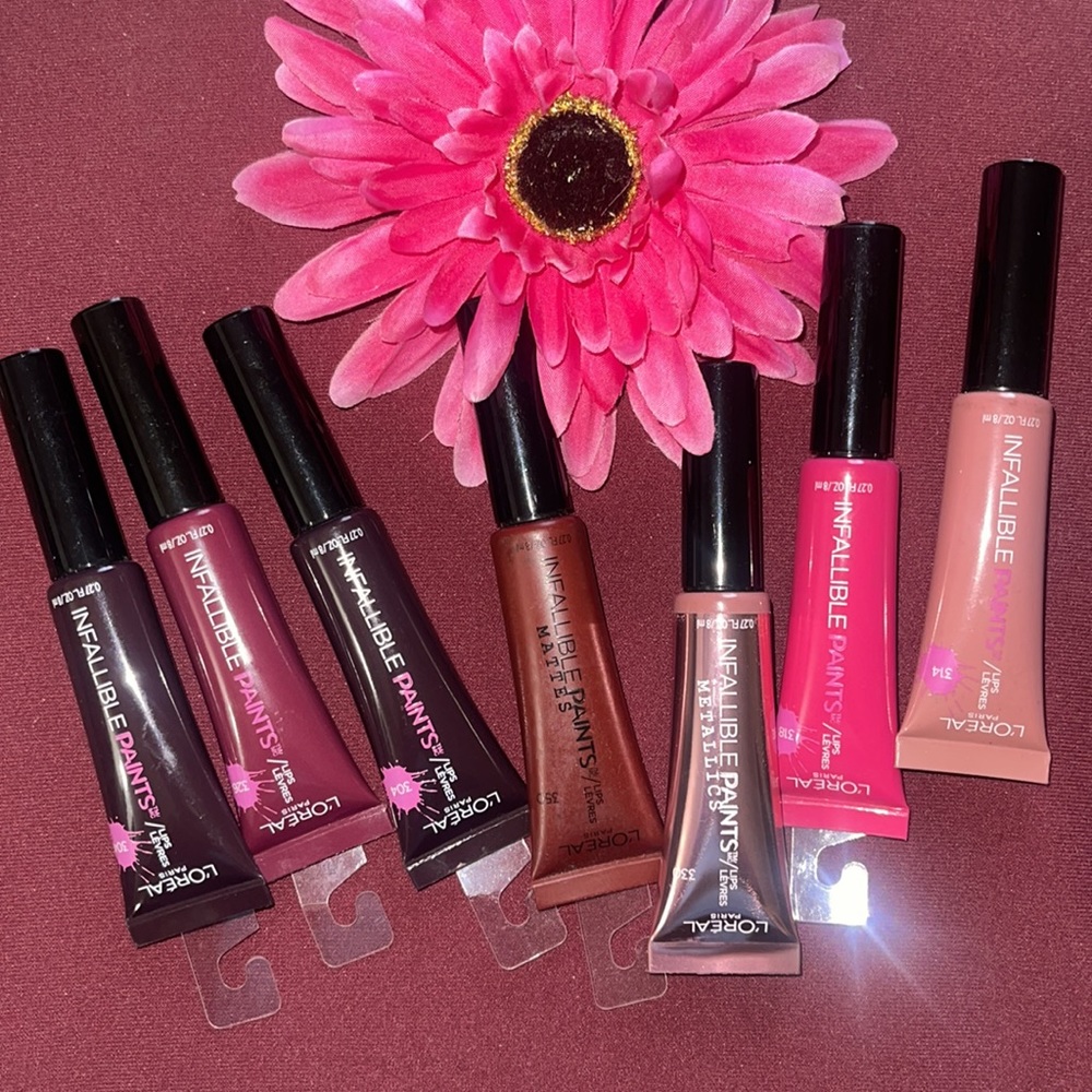 "Bundle 2/$8 Loreal Infallible Paints Lipstick